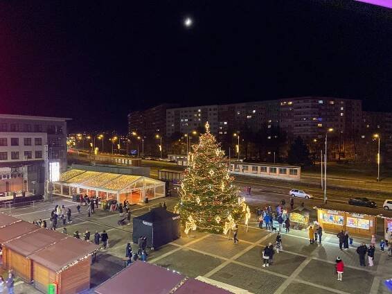 Nejen centrum, takhle vypadají Vánoční trhy na ostravském Jihu