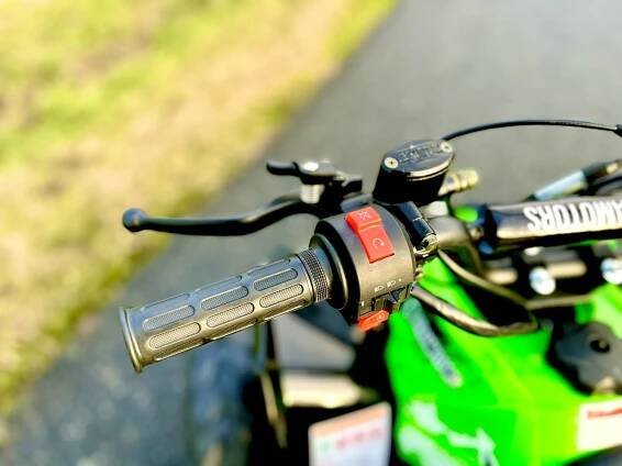 Dětská benzínová čtyřkolka Leramotors THOR 125ccm AUTOMAT - zelená - 16. pohled