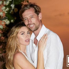Exclusive: Abbey Clancy and Peter Crouch renew their wedding vows in gorgeous sunset ceremony in Maldives