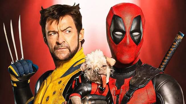 Plakát k filmu Deadpool & Wolverine