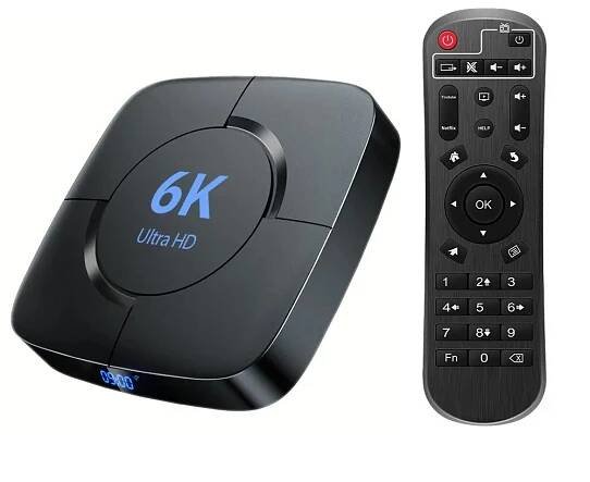 Smart Android TV box 4 GB/32 GB 6K Ultra HD