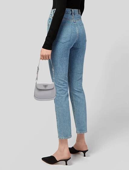 Longchamp Leather Bucket Bag