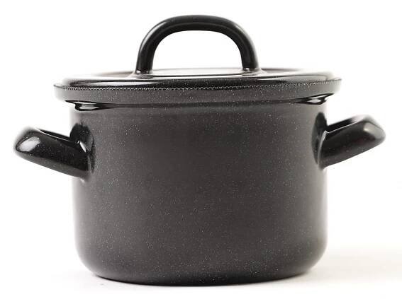 Hrnec s poklicí smalt BERYL 12cm, 1l 190 Kč