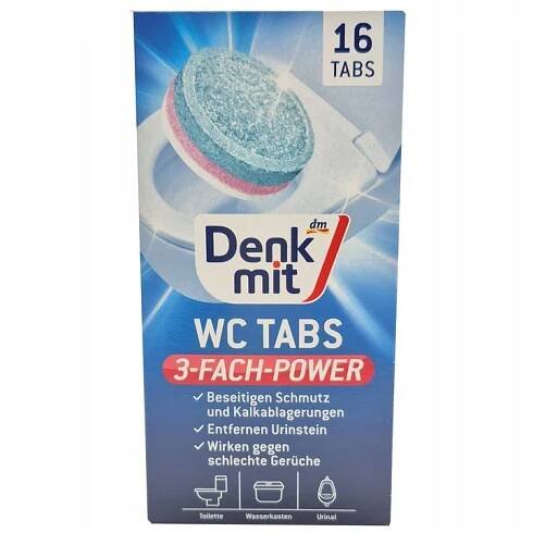 DENKMIT Čisticí tablety na toalety z Německa