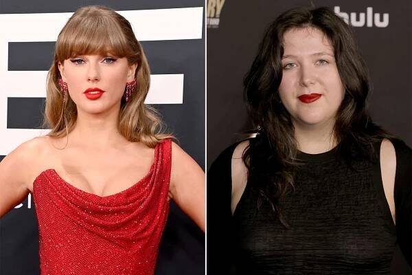 Taylor Swift attends the 67th GRAMMY Awards on February 02, 2025 in Los Angeles, California., Lucy Dacus attends the Los Angeles Premiere of "Road Diary: Bruce Springsteen & The E Street Band" at Academy Museum of Motion Pictures on October 21, 2024 in Los Angeles, California.