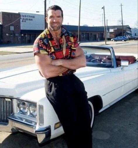 Razor Ramon | Scott hall, Handsome male models, Vintage inspired fashion