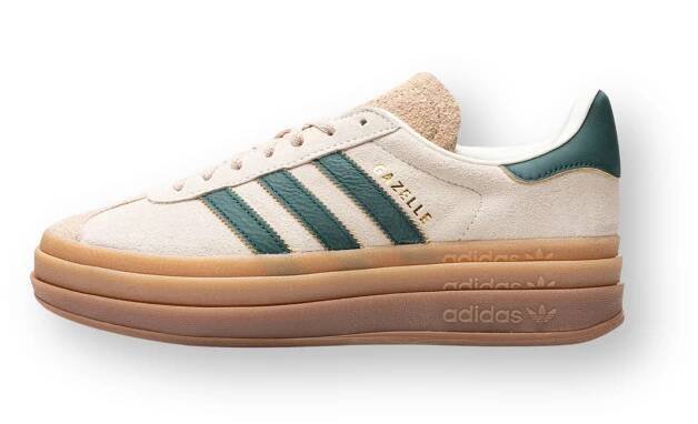 Adidas Gazelle Bold Cream Collegiate Green - ID7056