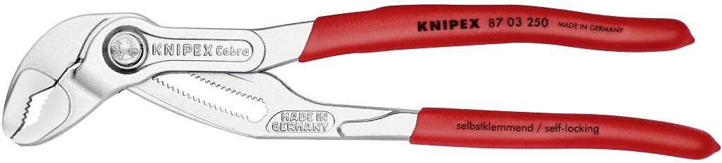 Knipex Cobra 87 03 250 instalatérské SIKO kleště Velikost klíče 46 mm 250 mm : Půhy.cz
