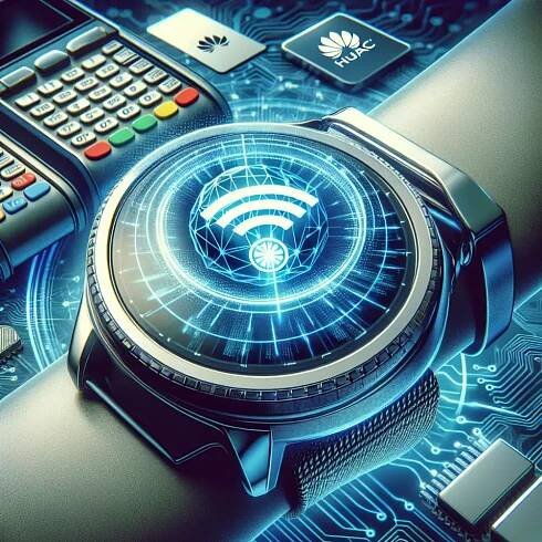 nfc platby hodinkami huawei