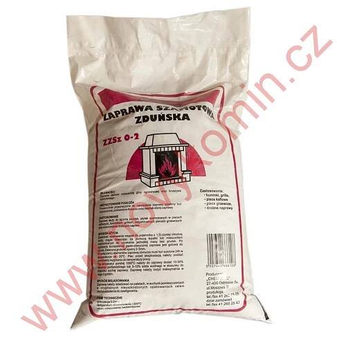 Šamotová malta 25kg