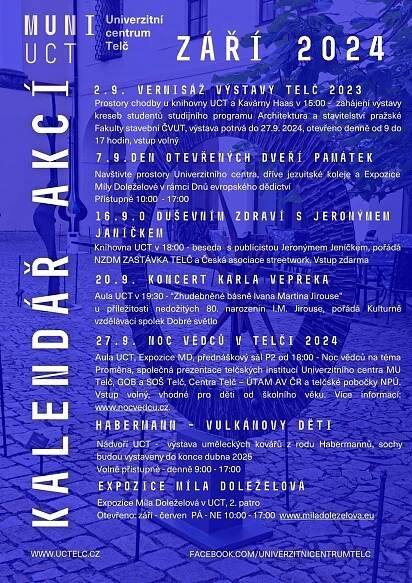 Kulturní akce | Univerzitní centrum Telč