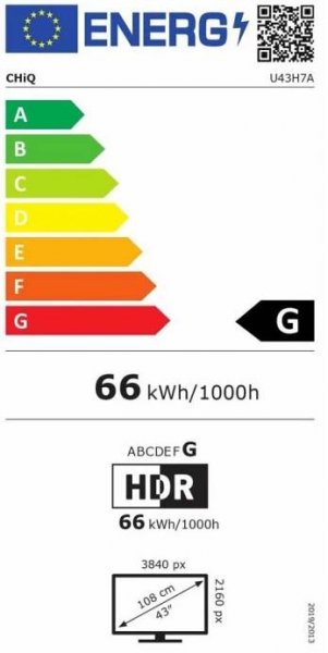 CHiQ 43" LED (U43H7A)