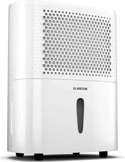 Klarstein DryFy 10L odvlhčovač, 10 l/den, 12m2, 80 m3/h, časovač, nádrž na vodu, mobilní