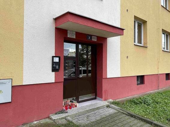 Sídlištěm za kinem Luna v Zábřehu v Ostravě-Jihu otřásla brutální vražda, 13. 10. 2024.