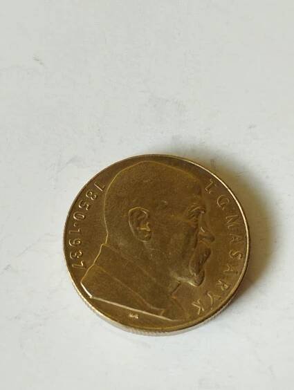10 kč Masaryk 1990 r., prasklá raznice - Numismatika
