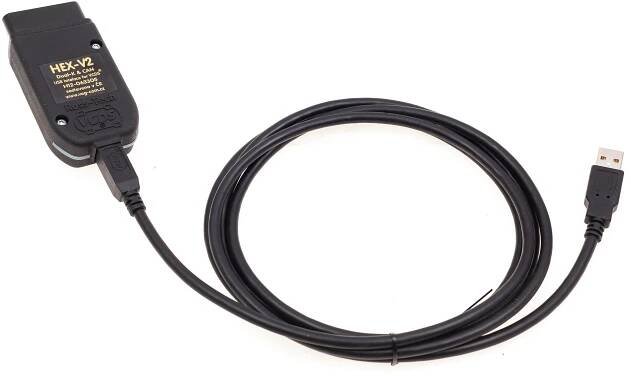 Diagnostika VAG-COM MAX, HEX V2 USB kabel, čeština, koncern VW