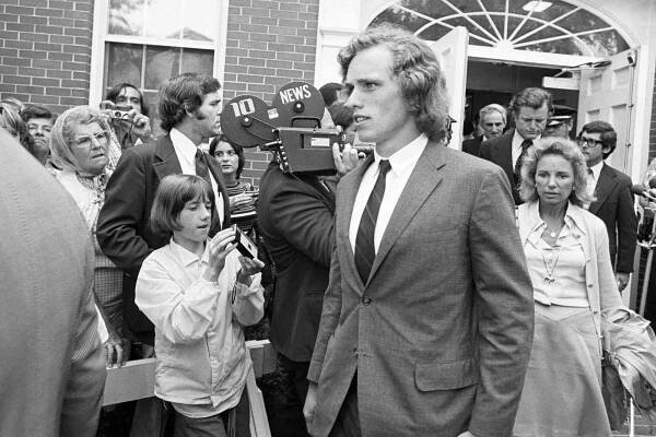Joseph Patrick Kennedy II Leaving Court with Family