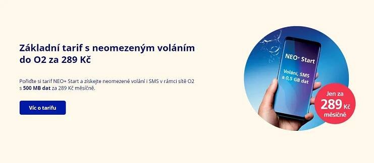 O2 Levny Tarif