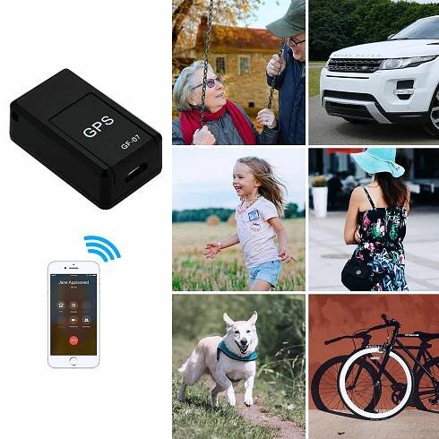 Magnetické GF07 Mini GPS lokátor auta v reálném čase Tracker GSM / GPRS sledovací zařízení US