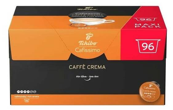 Kapsle pro espressa Cafissimo Caffé Crema Rich Aroma (96 ks)