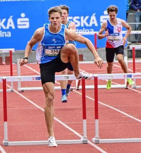 Michal Rada při mistrovství ČR v Jablonci