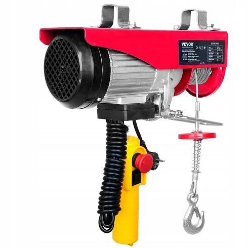 SucceBuy Elektrický naviják Výška zvedání 1320 lbs Blok 10M/MIN