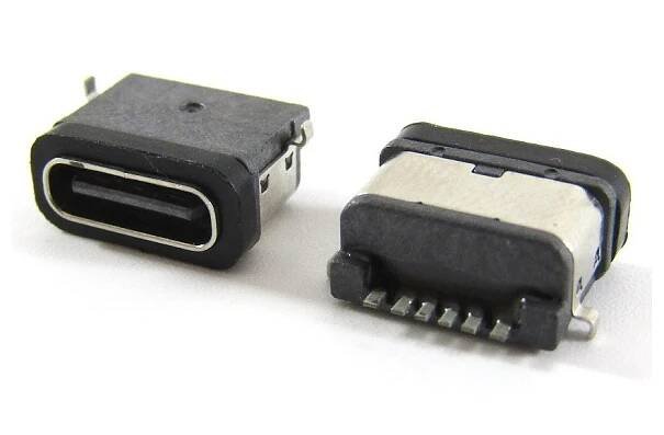 konektor micro USB-C 3.1 6p female 15