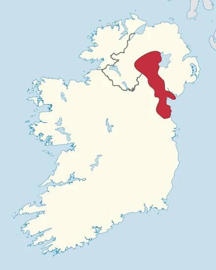 Arcidiecéze Armagh na mapě