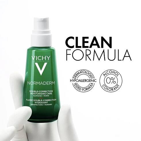 Vichy Normaderm Phytosolution korekční péče s dvojím účinkem proti nedokonalostem aknózní pleti