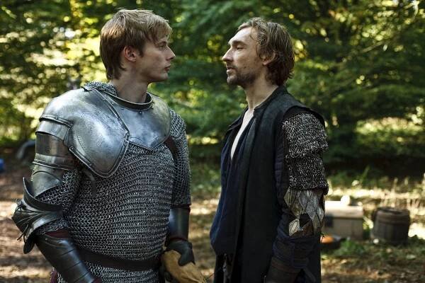 Merlin - Probuzení čarodějnice - Z filmu - Bradley James, Joseph Mawle