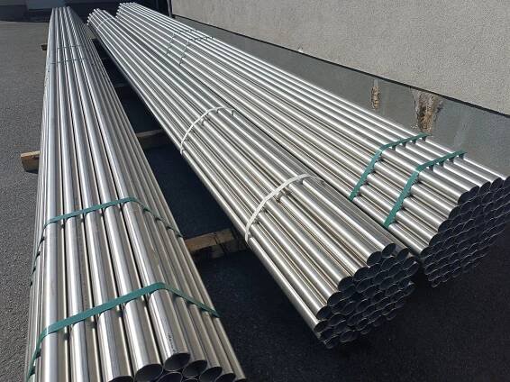rúra nerezová zváraná  34,0x1,5 mm, L 6000 mm, akosť 1.4301/304, povrch štandard,  EN 10217-7
