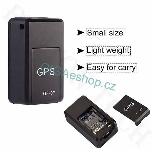 MINI GPS LOKÁTOR GF 07