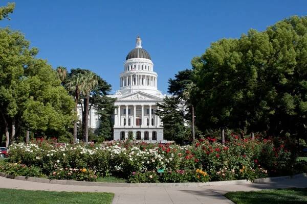 California State Capitol Museum in Sacramento, California, located in zone 9