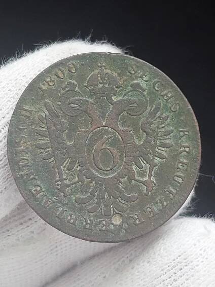 6 KREJCAR 1800 E !!! 🔦 František II - Numismatika