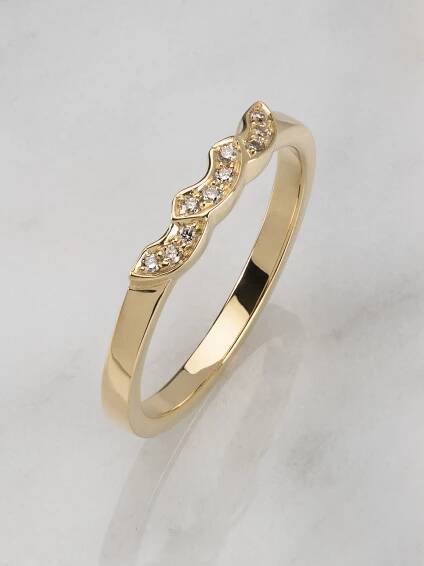 Deco diamond ring - Shona Marsh