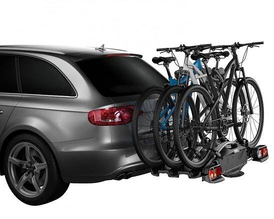 Nosič kol na tažné zařízení THULE VeloCompact 926 (Ústí nad Labem) k zapůjčení za 100 Kč/den v půjčovně THULENORD.CZ | Půjčím.to