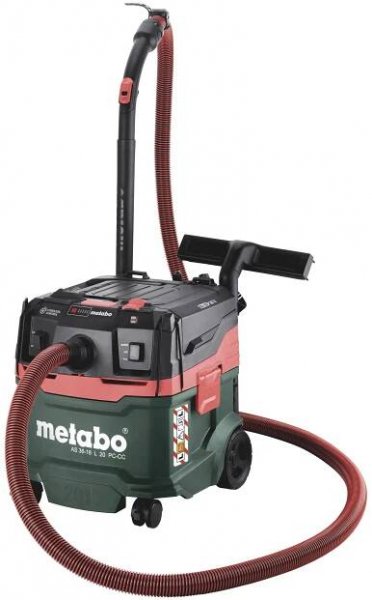 Metabo AS 36-18 L 20 PC-CC 602072850 Akumulátorový vysavač   20 l bez akumulátoru, bez nabíječky