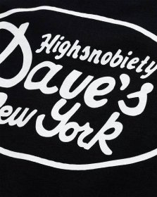 Dave's New York x Highsnobiety – Crewneck Black  - Sweatshirts - Black - Image 6