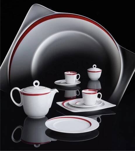 Cukřenka 0,28 l, Paso Bossa Nova, Porcelán Seltmann - Seltmann - PASO 23627 Bossa Nova - Porcelán SELTMANN, Podle vzoru