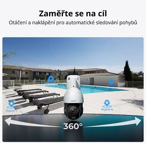Reolink P840 PoE bezpečnostní kamera 6