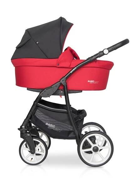 Riko Basic Sport Hluboký kočárek 2v1 Sport Red Kód výrobce 5907729451005