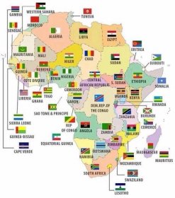 Oblast afrického kontinentu