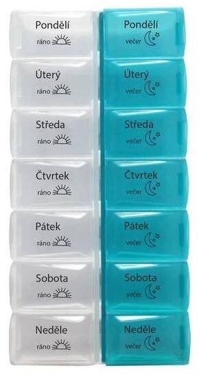 Toro Dávkovač na léky, 7 dní, ráno/večer