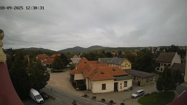 Webkamera v oblasti Chřiby