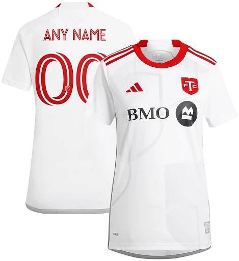  Toronto FC adidas Women's 2024 GTA Kit Replica Custom Jersey – White
