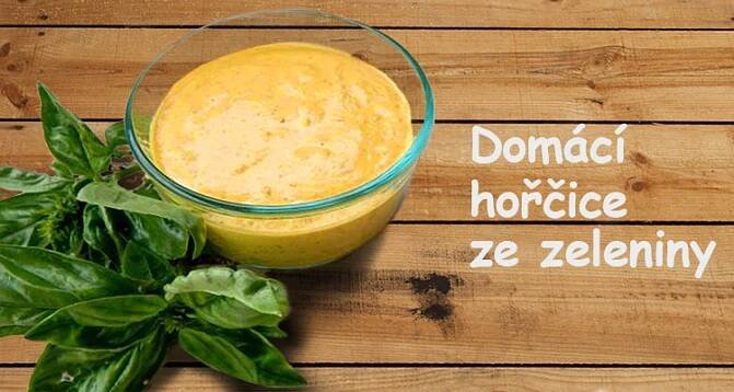 Recept na domácí zeleninovou hořčici