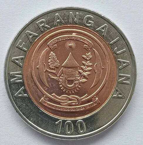 Rwanda 100 Franků 2007 Mincovna (UNC)