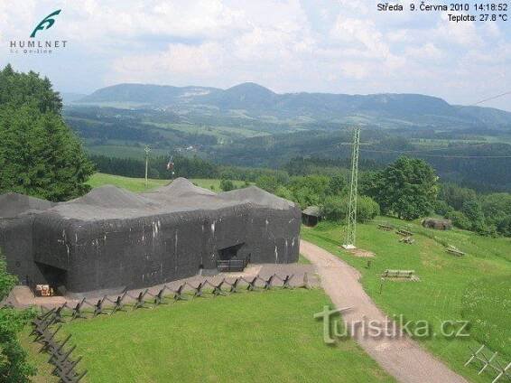 Webkamera - Dělostřelecká tvrz Stachelberg