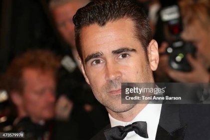 Colin Farrell attends "The Lobster" premiere during the 68th annual...