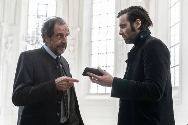 Laim und die Tote im Teppich - Z filmu - Helmfried von Lüttichau, Maximilian Simonischek